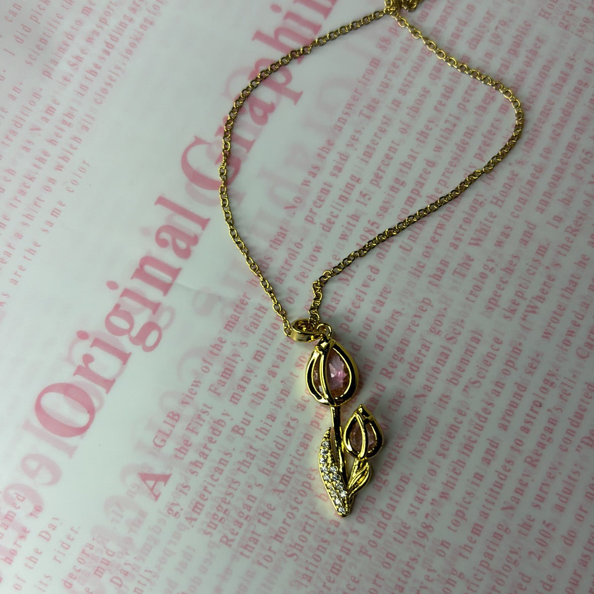 collier tulip 💐